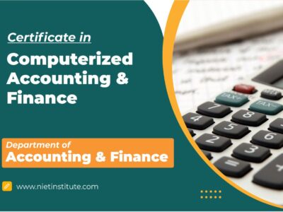 Certificate in Computerized Accounting and Finance