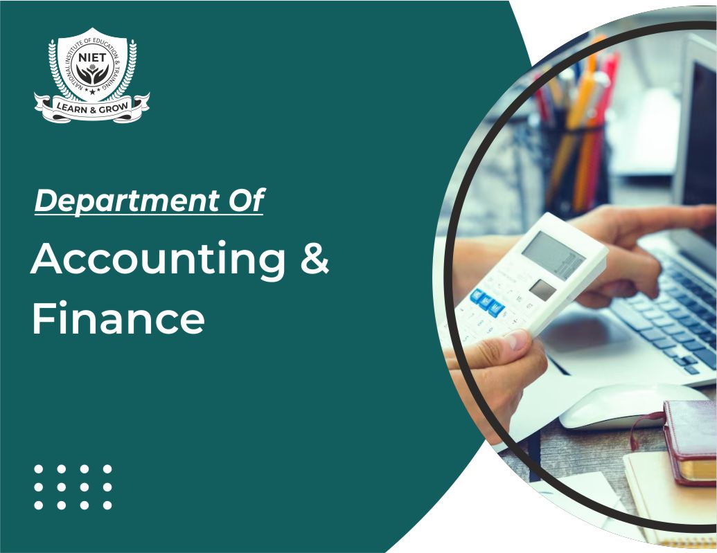 Dept. Accounting and Finance